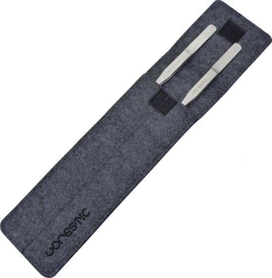 2 Pcs 10.6 Inches Heavy Duty Reptile Feeding Tongs, Long Aquarium Tweezers, Straight and Curved Long Tweezers for Aquarium and Terrarium