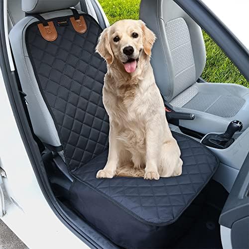 Paw Jamboree Car Front Seat Covers for Dogs Scratch-Proof Pet Car Seat Cover Non-Slip Car Seat Protector for Dogs Bucket Seat Cover