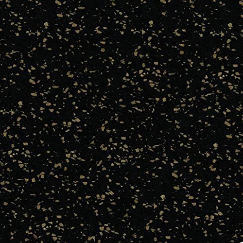 American Floor Mats 1/4in (7mm) Thick 10% Mocha 4' x 35' Heavy Duty Rubber Rolls, Protective Exercise Mats, Home Gym Rubber Flooring