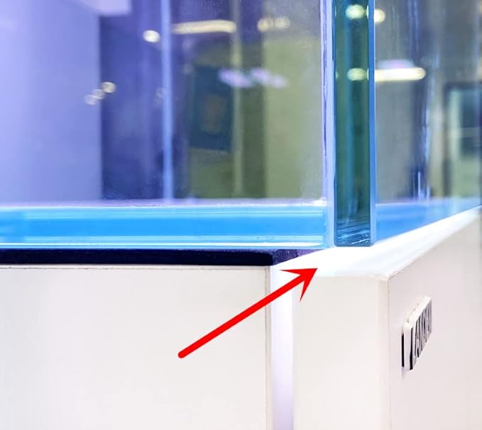 LANDEN Aquarium Wooden Stand and Cabinet for up to 20 Gal Tank, W17.7xD17.7xH31.5 in, Fish Reptile Sea Salt WaterTank Stand, Nano Foam Leveling Mat Included, Matte White Painted(Stand Only)