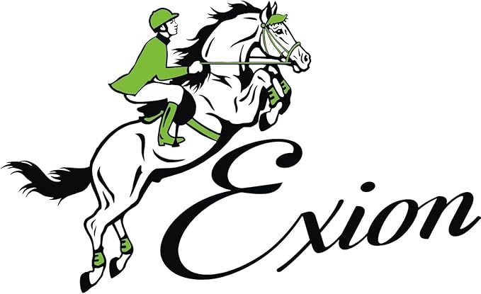 Exion FlexiStrong Stirrup Leathers for English Saddle | Ultra-Soft Cow Calfskin with Nylon Core | 1” Wide Stirrup Leathers for Daily Use | Sizes 48" to 62" | Black, Brown