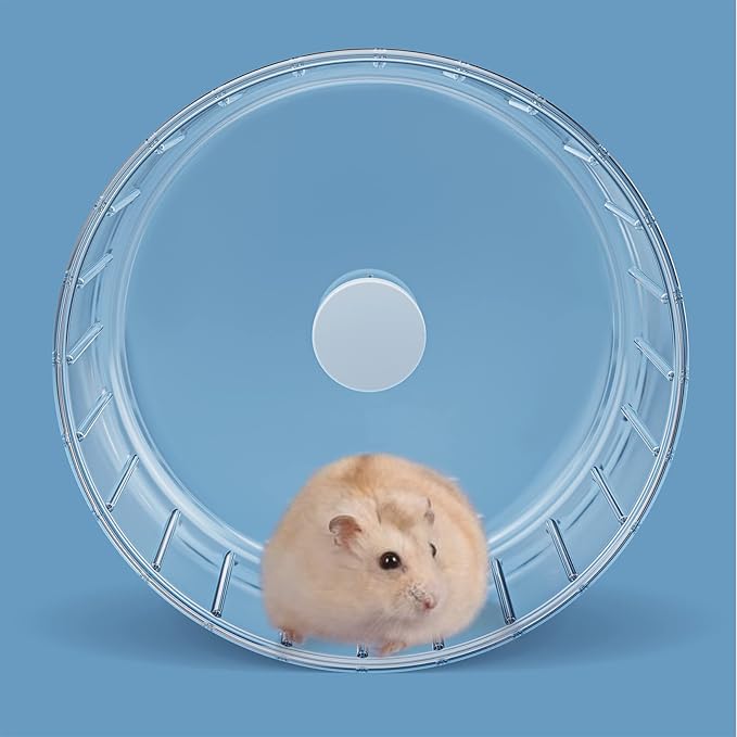 BUCATSTATE Hamster Wheel Silent, 5.5in Exercise Running Whees Quiet Spinner Mouse Wheels for Gerbil Dwarf Syrian Hamster Rat Mice