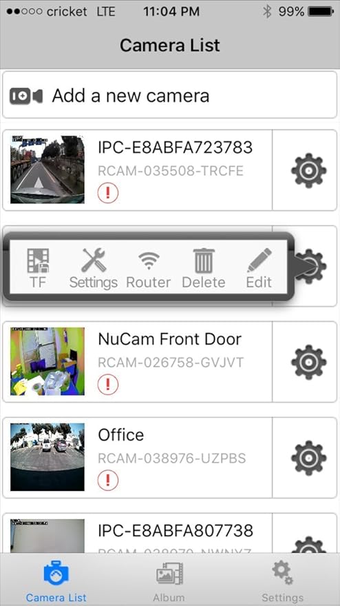NUCAM 32GB Wireless Portable Magnetic Base Battery Powered RV/Trailer/Truck Hitch Backup Camera NuCam WR Surveillance IP Camera w. 1/4"-20 UNC Hole, Motion Detection Recording Night Vision