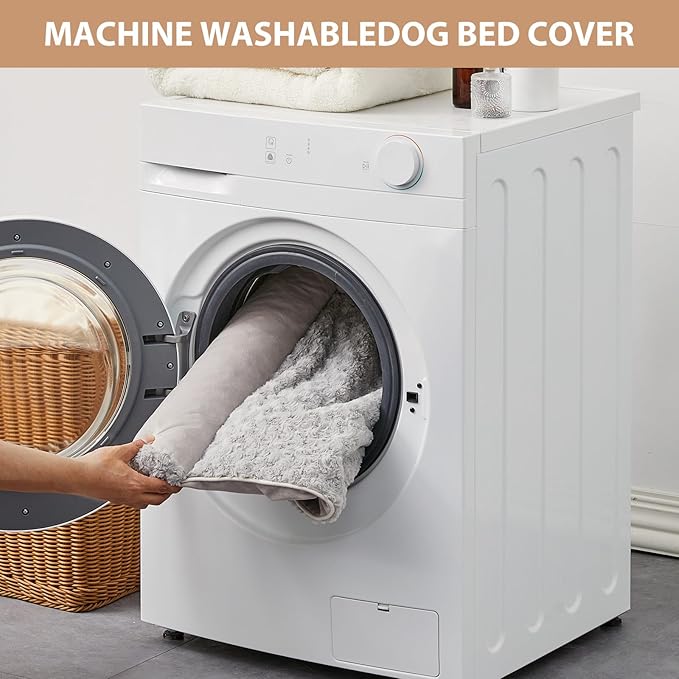 BFPETHOME Dog Beds for Large Dogs, Orthopedic Dog Bed for Medium Large Dogs,Big Waterproof Couch Pet Bed with Removable Washable Cover