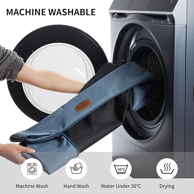 Orthopedic Dog Beds for Medium Dogs, Durable Egg Crate Foam Sofa Dog Bed wit Washable Removable Cover,Waterproof Lining,Pet Bed for Large Dogs (Dark Grey-Velvet, 26.4" L x 21.7" W x 6.2" Th)