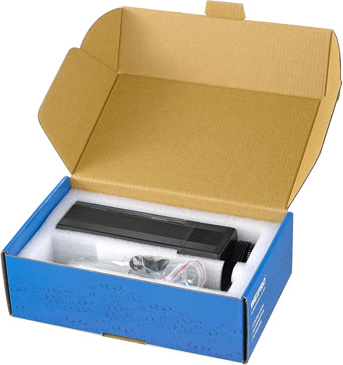 Internal Fish Tank Filter, 3W Adjustable Water Flow Submersible Aquarium Filter Pump for 5~10 Gallon Freshwater Saltwater, 2 Mode Aeration & Rainfall, TE-100(50GPH)