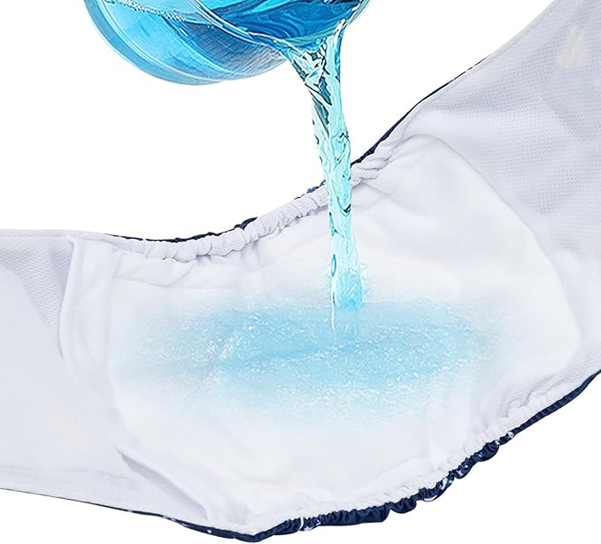 CuteBone Dog Diapers Male Belly Bands 3 Pack for Male Dogs Reusable Puppy Wraps DM66XS