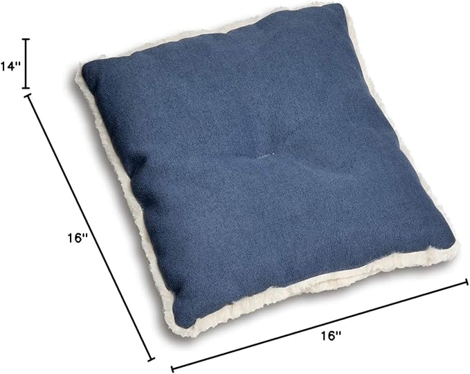 Pet Tent-Soft Bed for Dog and Cat by Best Pet Supplies - Navy, 16" x 16" x H:14"