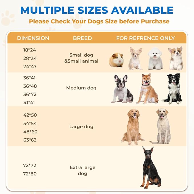 Fostanfly Reusable Puppy Pads, 2 Pack 18"x 24" Washable Pee Pads for Dogs, Absorbent and Leakproof Wee Wee Mat, Waterproof Non Slip Training Mats for Potty, Crate, Playpen, Bed, Sofa