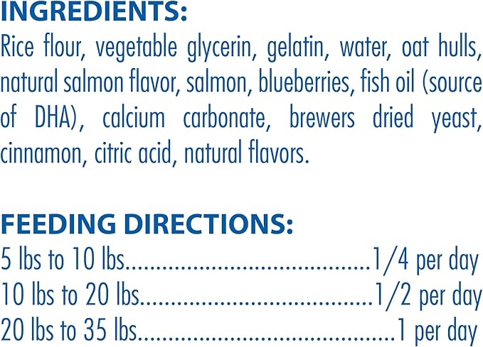 N-Bone Puppy Teething Rings Salmon Flavor Dog Treat, 6 Count Bag, 7.2-oz