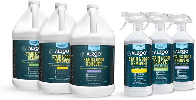 Stain & Odor Remover, Quickly Lifts & Dissolves Pet Stains & Helps Eliminate Odors, 100% Plant-Based Active Ingredients, Citrus Vanilla Scent, 32 Fl. Oz Spray Bottle
