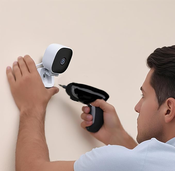 Indoor Cameras for Home Security with Color Night Vision & Siren, 2-Way Audio for Pet/Dog/Baby/Nanny, 2.4GHz WiFi Camera, Cloud & SD Card Storage