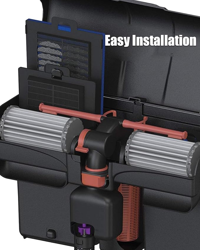 ULZOZN 4PCS Aquarium Fish Tank Filters Fit for Marineland Penguin 200 350 200B 350B, Biowheel Aquarium Filters Replace PRBW2350B