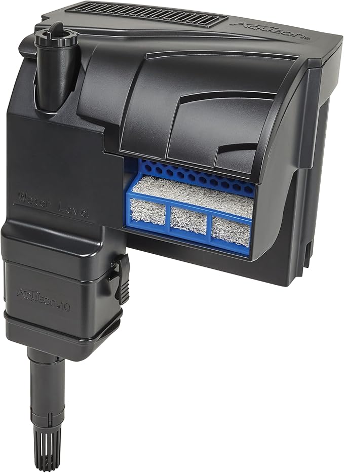 Aqueon Aquarium Fish Tank SmartClean Power Filter with EcoRenew Filter Cartridge, 10-20 Gallons