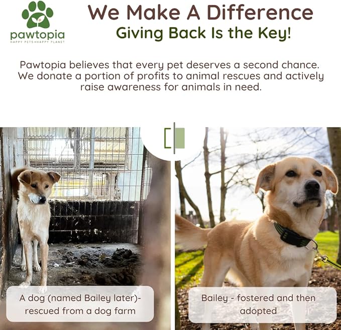 Pawtria Certified Home Compostable Dog Poop Bags (240), Biodegradable Poop Bags, Cat Litter, Vegetable Starches, Eco-friendly Dog Waste Bags, Leak proof, Easy to Open, Give Back