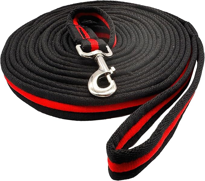 Lunge Line for Horse, Premium Equine Lunge Line with Swivel Bolt Snap for Accurate Equestrian Training, Competition, and Daily Use, 26 ft (8 Meters)