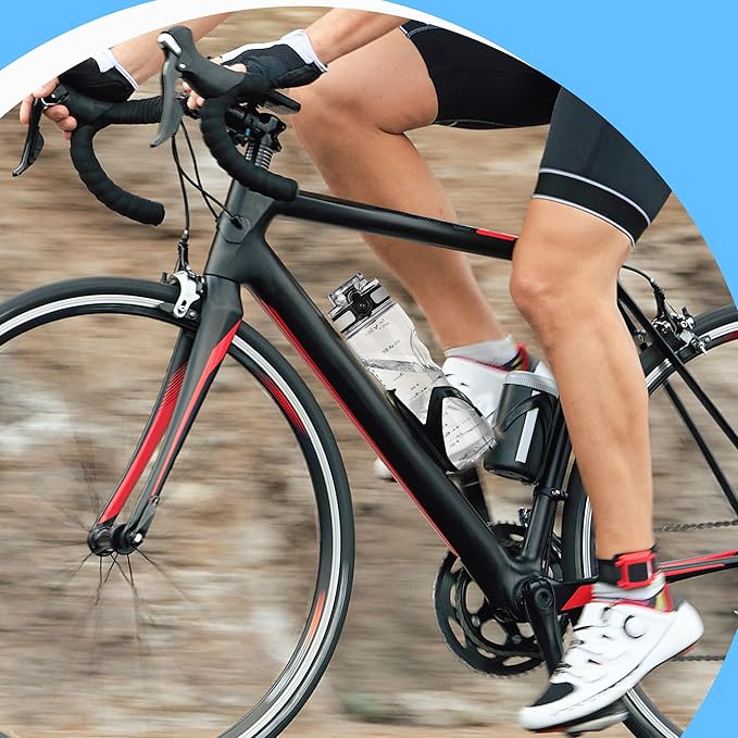 OLDLEY 25 oz Water Bottle, Motivational Water Bottle with Time Marker, Sports Water Bottle With Strap, Leakproof & BPA Free Large Water Bottles for School, Gym, Travel, Outdoor, Tritan,Transparent