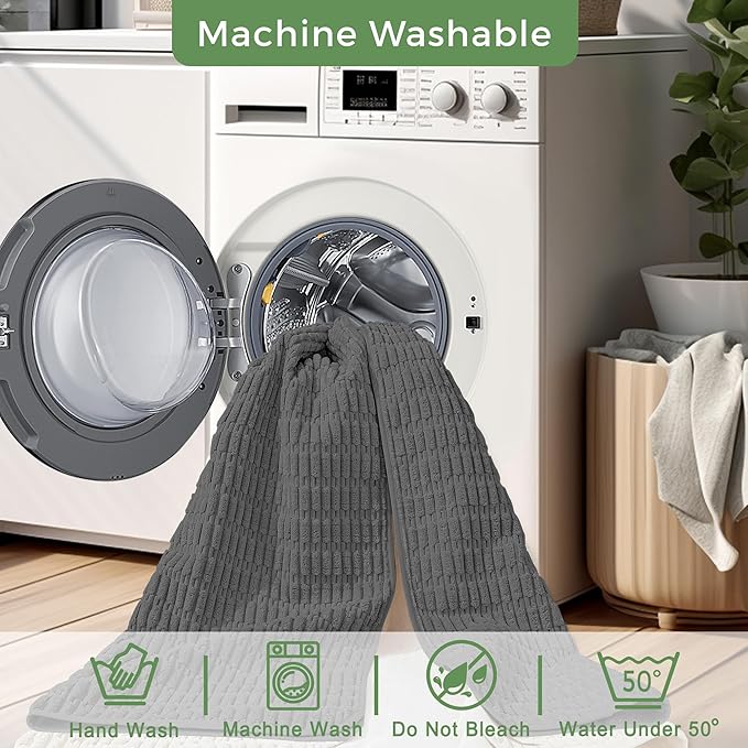 Washable Pee Pads for Dogs, 2 Pack Reusable Puppy Pads Dog Pads, Non-Slip Dog Pee Pads, Leakproof Pet Pee Pads Wee Wee Pads for Dogs. (Dark Grey, 24"x36"(Pack of 2))