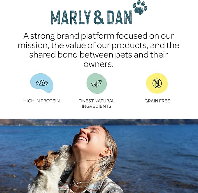 Marly & Dan Salmon Treats for Cats with Brewers Yeast & Green Tea, Urinary Recipe, 3oz Bag