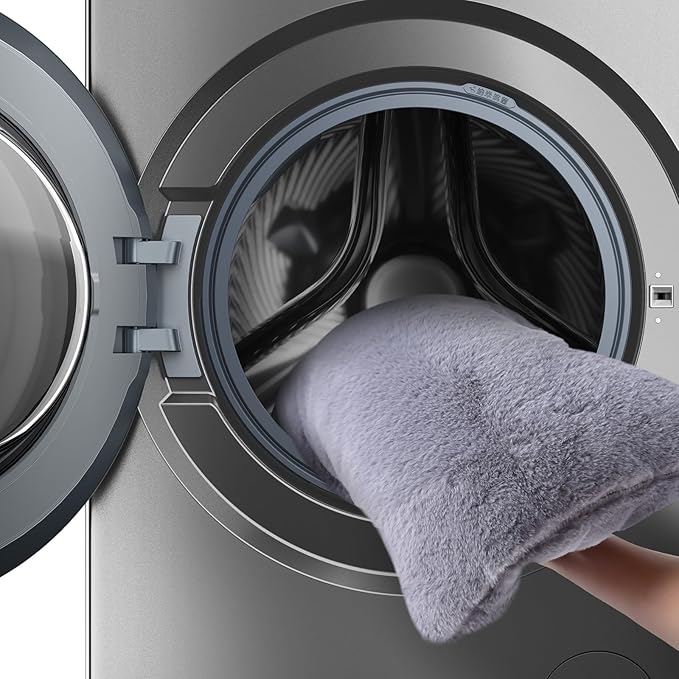 Amazon Basics Cat Cave Bed, 2-in-1 Foldable House for Indoor Cats, with Washable Cushion and Non-Slip Base, 17.5 x 17.5 Inches, Large