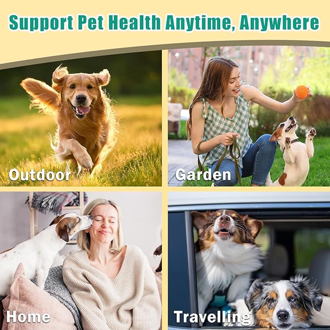 Portable Dog Ear Cleaner Wipes Grooming Kit Care for Dogs & Cats Pet Ear Relief Gently Remove Ear Wax Debris and Smelly 20 Pcs Unscented