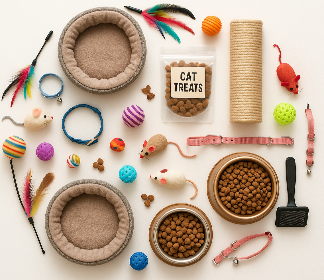 cat lovers essentials, make it a real circle photo