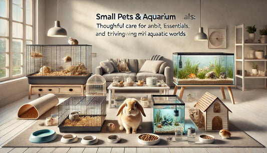 Small Pets & Aquarium Essentials: Thoughtful Care for Rabbits, Hamsters, and Thriving Mini Aquatic Worlds