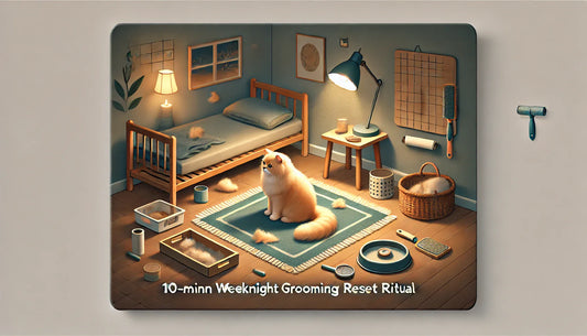 Weeknight Cat Grooming Reset: A 10-Minute Ritual to Tame Shedding