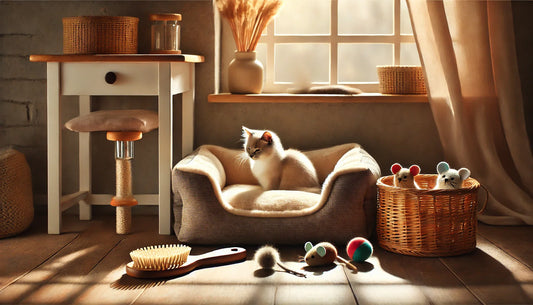 Indoor Cat Essentials, Curated — A Calm Routine with Kitty & More