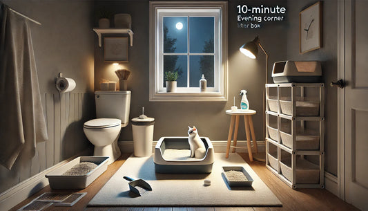 Evening Litter Box Corner Reset: A 10-Minute Ritual for Cleaner, Calmer Nights