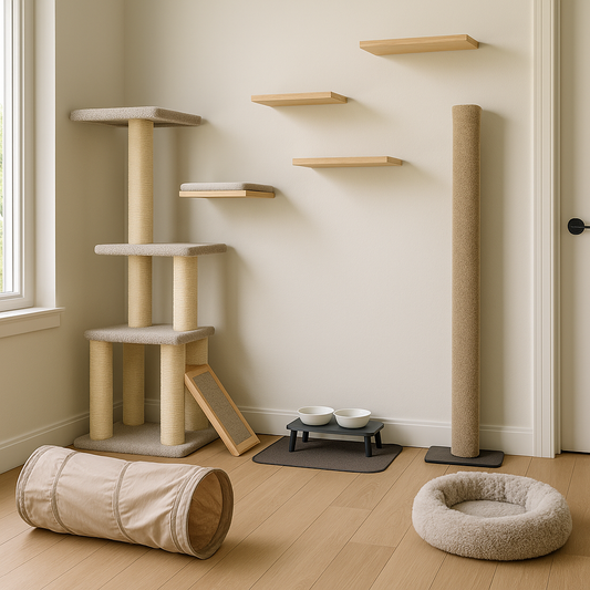 The 7-Station Indoor Enrichment Circuit: A Complete Home Blueprint for Happy, Calm Cats | KittyNMore