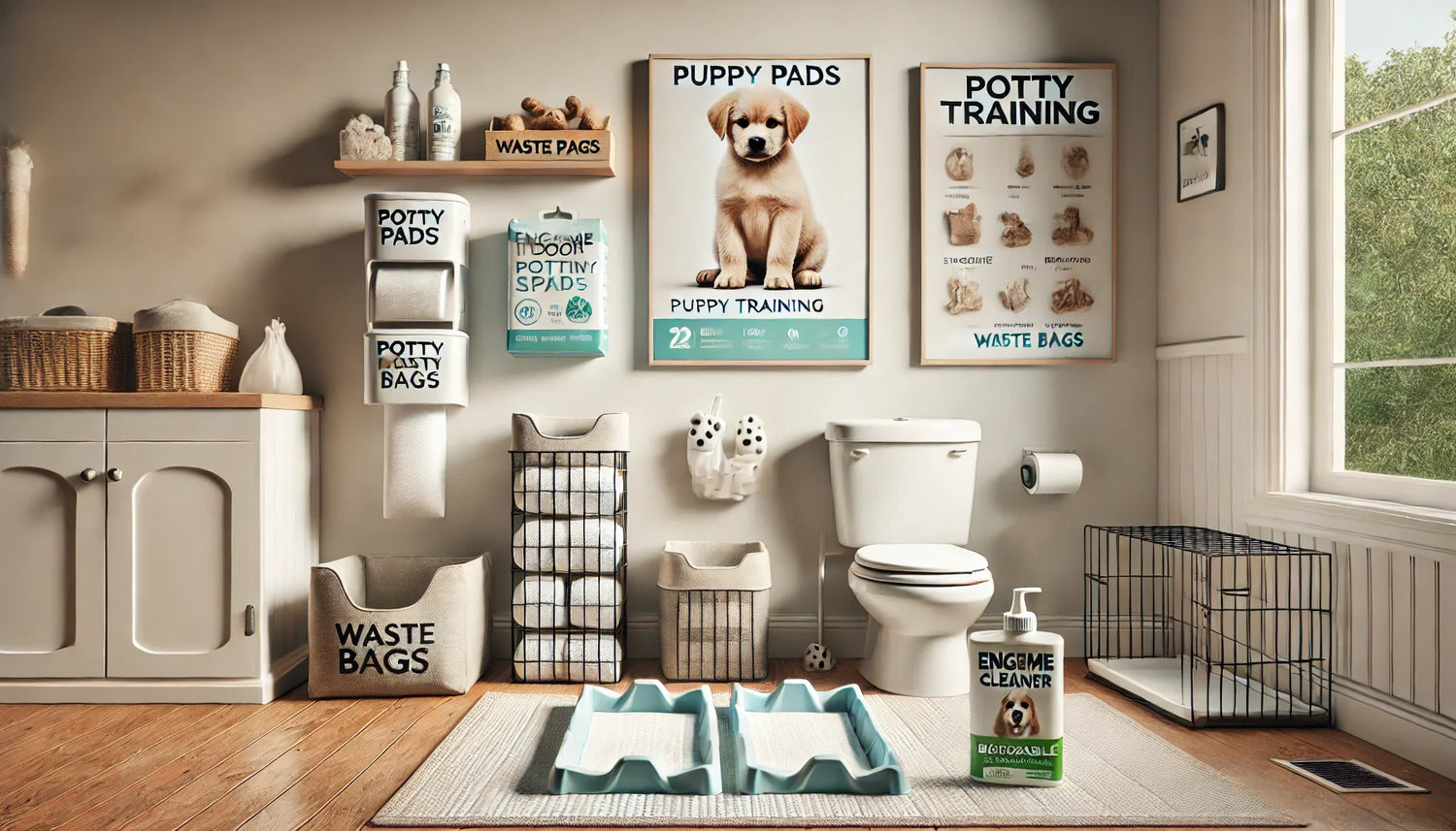 Puppy Pads, Potty Training & Waste Bags