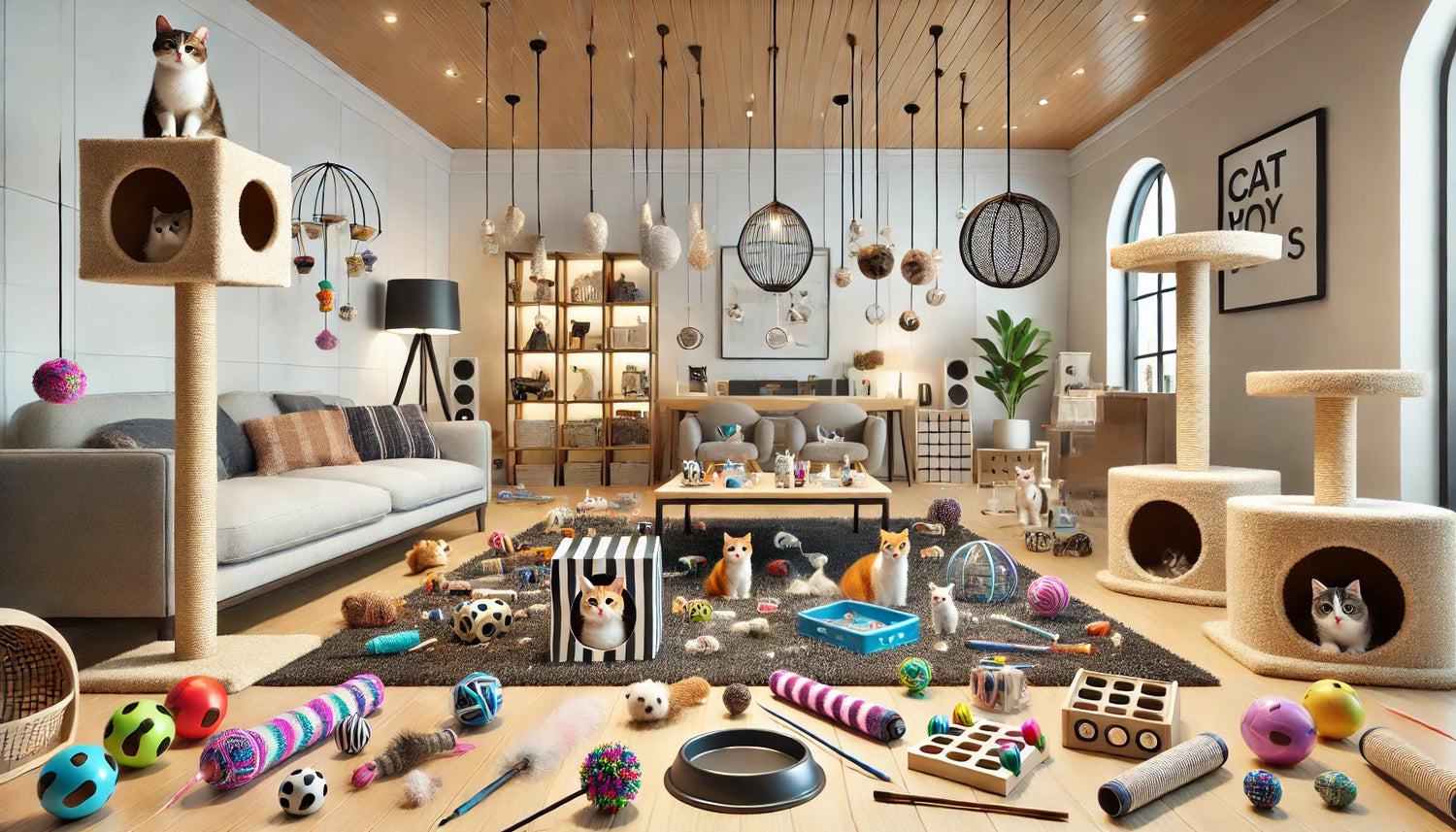 Cat Toys & Interactive Play