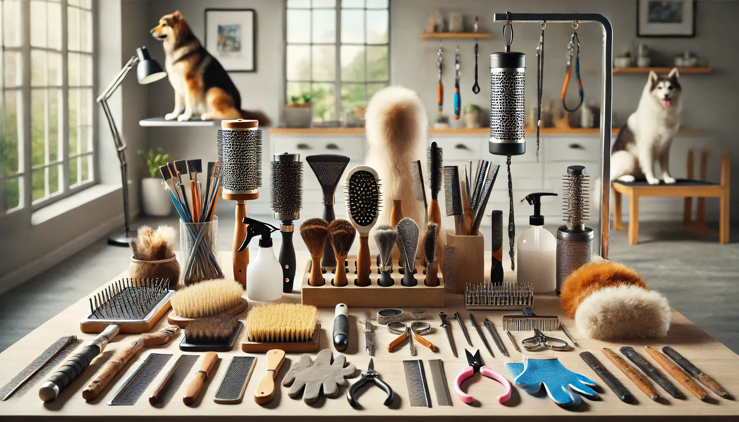 Grooming Brushes & Care Tools (Cats & Dogs)