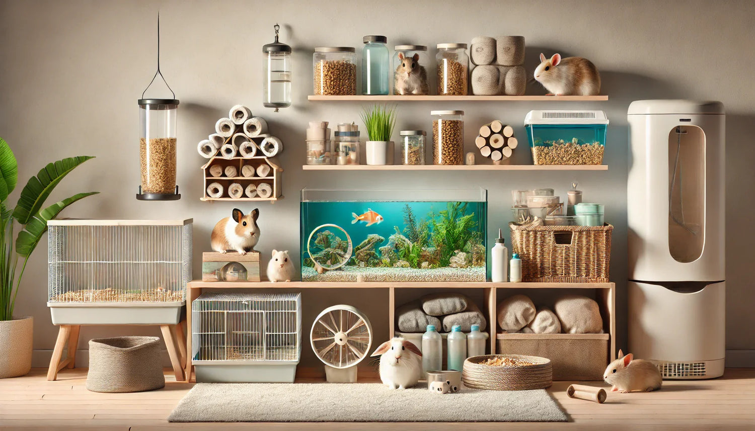 Small Pets & Aquarium Essentials