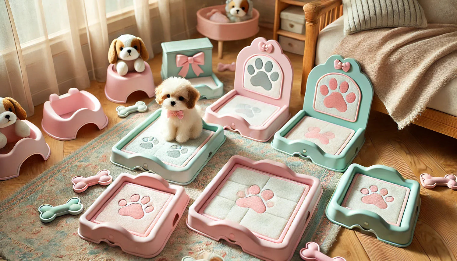 Potty Training Pad Holders