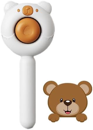 Cat Brush for Short or Long Haired Cats Dogs Rabbits, Cute Dog Brushes with Release Button for Massage and Removes Loose Fur, Dog Hair Brush Pet Grooming Deshedding Comb