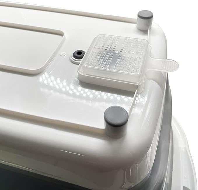 7.1 Gal/27L Multipurpose Collapsible Pet Bathtub Upgraded with Drainage Hole and Pet Hair Collector for Bathing/Shower, Portable Laundry Basket-Foldable Bathing Tub-Storage Organizer.