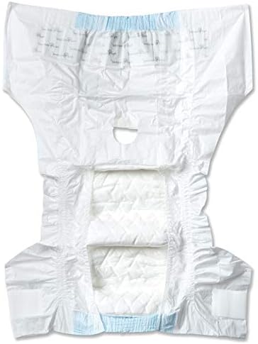 Paw Inspired Disposable Dog Diapers | Female Dog Diapers Ultra Protection | Diapers for Dogs in Heat, Excitable Urination, or Incontinence (12&144 Count) (X-Small (144 Count))