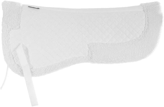HORZE Fur Half Pad | Durable, Breathable, Non-Slip Correction Saddle Pad