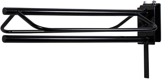 Saddle Rack with Pad Bar for Horse Enthusiast | Heavy-Duty Saddle Rack Wall Mount | Western & English Saddle Rack | Keeps Tack Organized