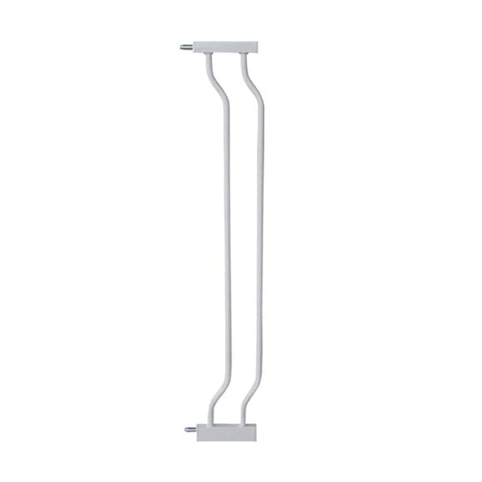 ALLAIBB Extra Wide Pressure Mounted Baby Gate Walk Through Child Kids Safety Toddler Tension White Long Large Pet Dog Gates with Extension for doorways Kitchen and Living Room (4.72"/12cm)