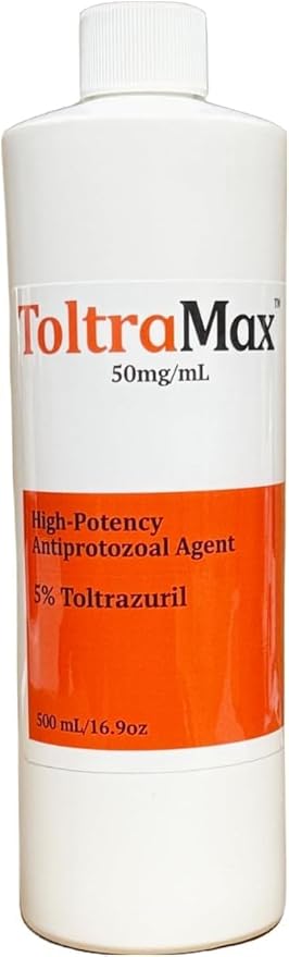 Toltrazuril 5.0% for Horses, Dogs, Cats, 500mL/16.9 Ounce, for Non-Food Chain Animals, Peanut Butter