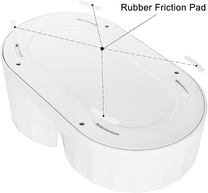 RIZZARI Automatic 7L Pet Waterer,Gravity Stainless Steel Water Dispenser, 100% BPA-Free, Large Capacity Water Feeder for Cats and Medium and Large-Sized Dogs (White,7L)