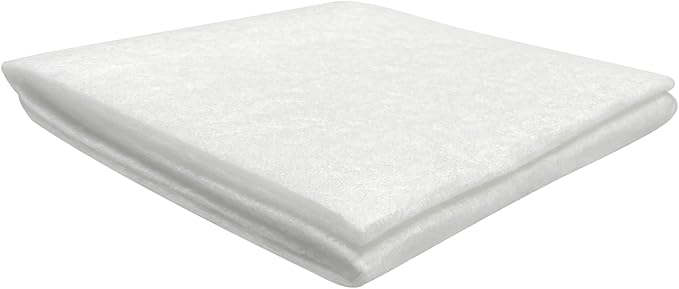 Aquarium Filter Floss for Fish Tank Filters -Micro Fine Multi-Layer Aquarium Filter Pad-Filter Media Roll for Crystal Clear Water Cut to Size 24"x36"x0.13"