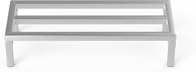 14 in X 36 in. Aquarium Stand | Industrial Style Aluminum Fish Tank Base with Open Frame Design