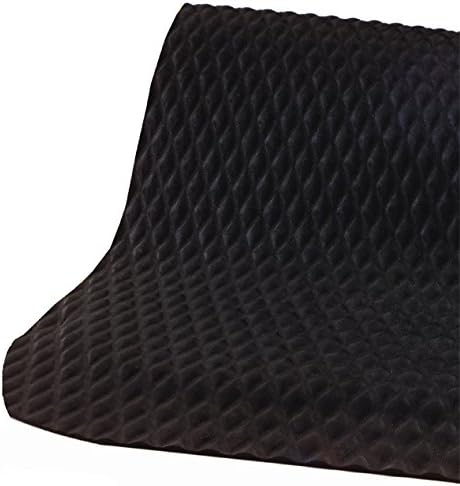 American Floor Mats Hog Heaven 5/8 inch Black & Black Border 3' x 10' Nitrile Backed Anti-Fatigue Comfort Mat