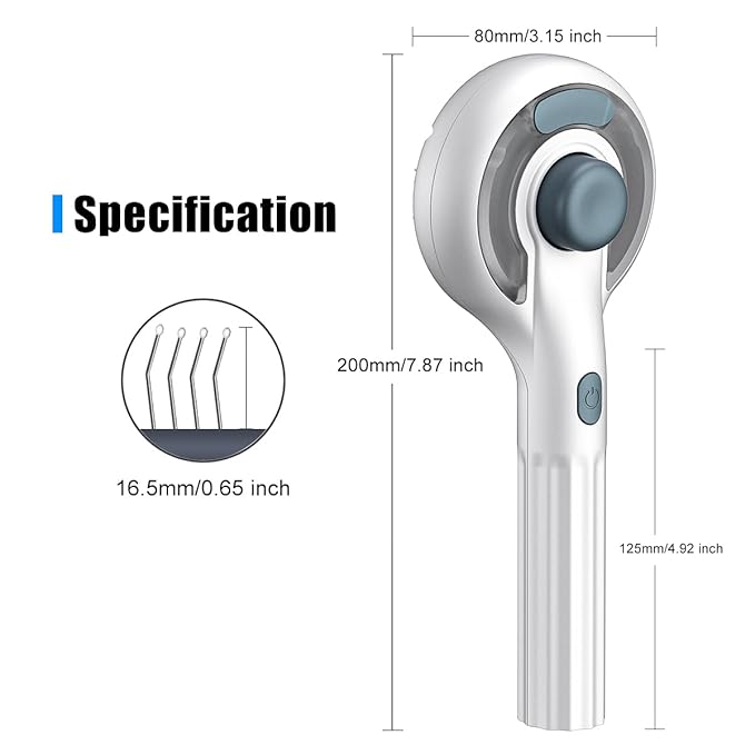 Cat Steam Brush for Indoor Cats – 3-in-1 Grooming Tool with Water Spray, Self-Cleaning Hair Comb for Long & Short Haired Cats and Dogs