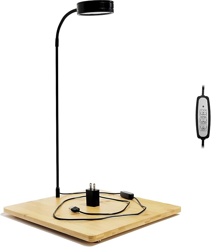 Aquarium Light Full Spectrum LED, for Under 3 Gallon Fish Tank, Light with Timer Auto On/Off, Betta Fish Tank,Indoor Plant Growth, Potted Plants, Succulent, Miniature Gardening Landscape (5)