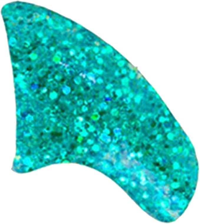 40 Pack Soft Nail Caps for Cat Claws Seafoam Glitter Small